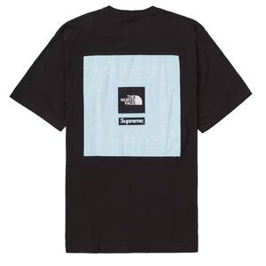 NWT Supreme x The North Face Bandana Tee - Black - XL